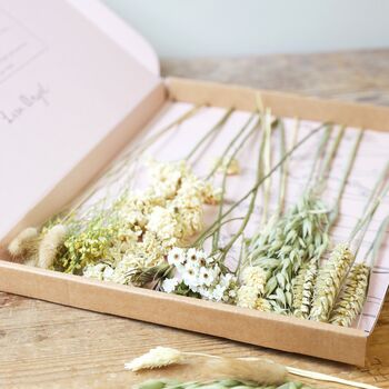 Wildflower Natural Cut Dried Flowers Letterbox Gift, 2 of 9