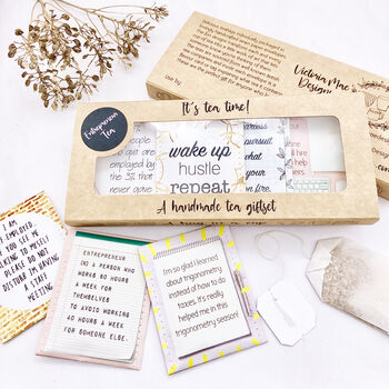 New Business Gift: Tea Gift Set For Entrepreneurs | Self Employed, 4 of 12