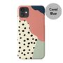 Wavy Shapes Polka Dot Phone Case, More Colours, thumbnail 3 of 4