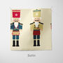 Personalised Gold Nutcracker Cushion, thumbnail 7 of 7