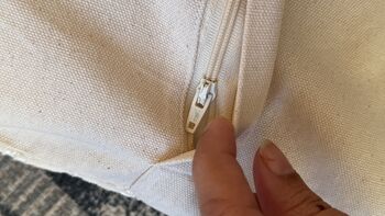 Set Of Two Cotton Cushion Covers, 16 X 16 Inches, 11 of 12