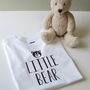 Personalised Father, Son And Baby Bear T Shirts, thumbnail 3 of 4