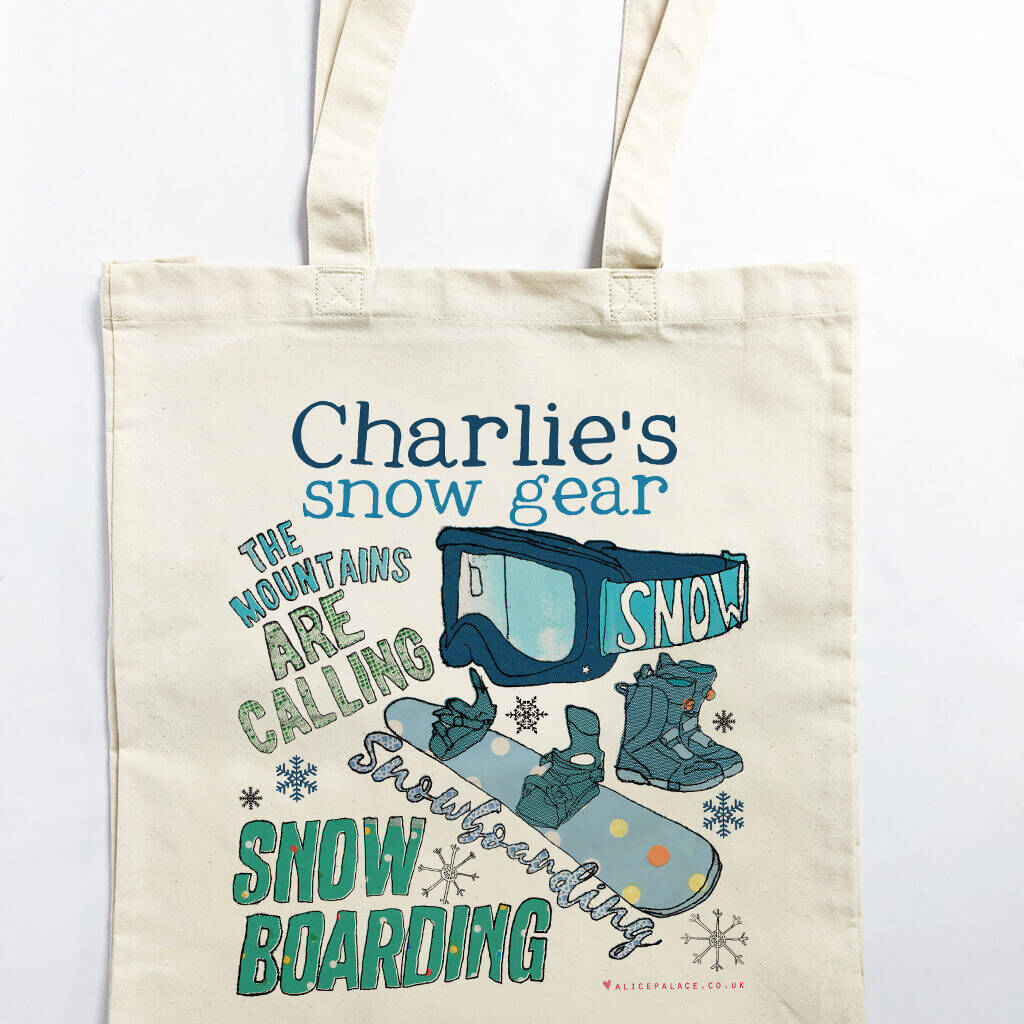 Personalised Snowboarding And Skiing Bag, 1 of 5