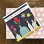 Happy Birthday Flowers Card, thumbnail 3 of 4