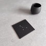 Zodiac Leather Coaster – Star Sign Gift For Him Or Her, thumbnail 1 of 12