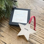 Personalised Wooden Memory Star, thumbnail 1 of 2