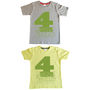 Age Number Kids T Shirt, thumbnail 6 of 12