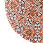 ‘Orange Fox Flower’ Retro Chopping Board, thumbnail 3 of 7