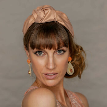Knotted Silk Headband 'Beatrix' In Many Colours, 3 of 12