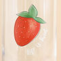 Life Is Sweet Strawberry Highball Glass, thumbnail 2 of 2