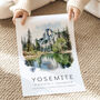 National Park Wall Art For Yosemite National Park USA, thumbnail 3 of 7