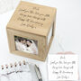 Personalised Handwriting Photo Cube, thumbnail 1 of 4