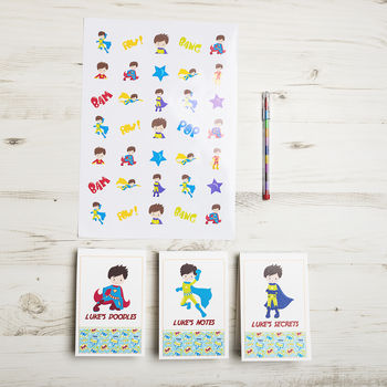 Personalised Notebook Bundles For Boys, 5 of 6