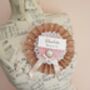 Personalised Bride To Be Jewel Hen Party Rosette, thumbnail 2 of 2