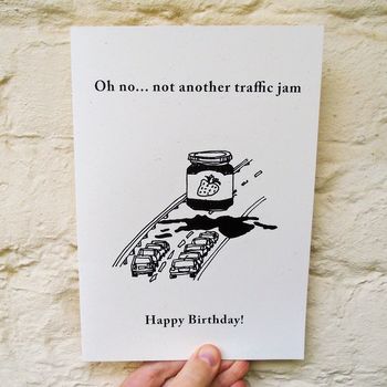 Car And Driving Joke Birthday Card, 2 of 2