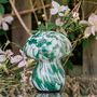 Green And White Mushroom Lamps, thumbnail 3 of 5