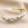 Cloisonné Bangle In Gold Plating, thumbnail 4 of 10