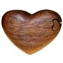 Wooden Bali Heart Box, thumbnail 1 of 2