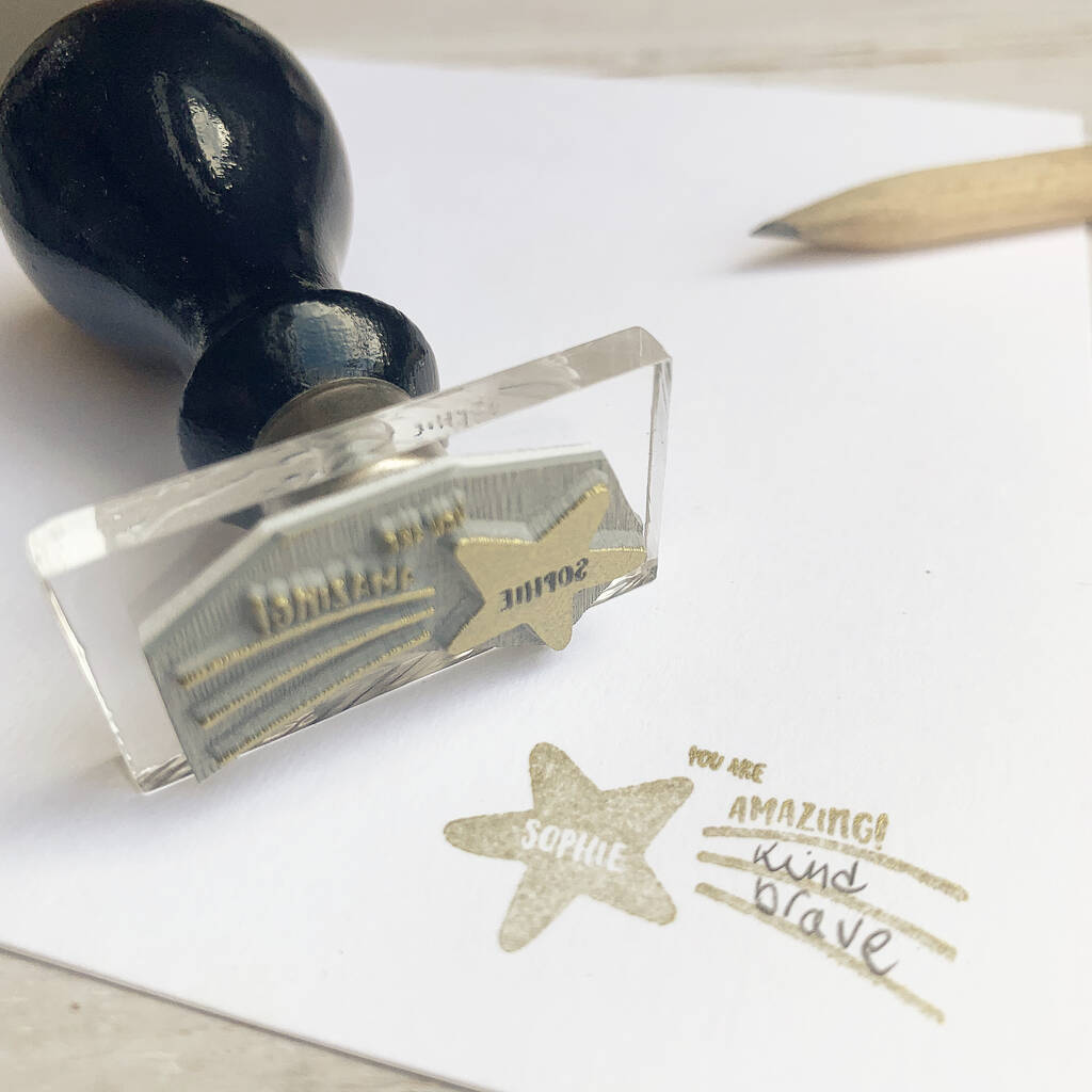 Personalised Every Day Affirmation Stamp, 1 of 2