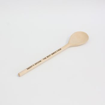 Personalised Wooden Spoon For Baking, 3 of 4
