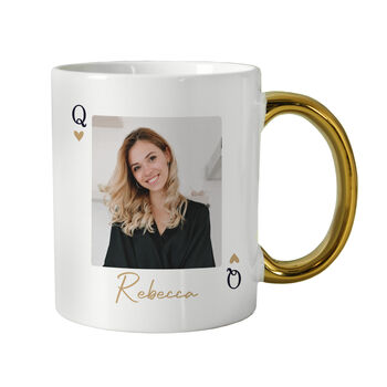 Valentine's Queen Photo Mug For Wife Or Girlfriend, 4 of 4