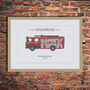 Personalised Firefighter Print, thumbnail 2 of 3