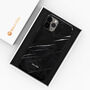 Pure Black Marble Case For iPhone, thumbnail 1 of 4