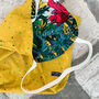 Reversible Large Cotton Tropical Beach Shoulder Bag, thumbnail 5 of 12