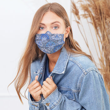 Liberty Face Mask Cotton, Double Layered, 3 of 6