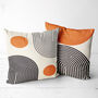 Bauhaus Abstract Cushion Covers Set Of Two, thumbnail 1 of 11