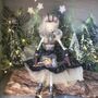 Personalised Hand Crafted Christmas Tree Topper Fairy, thumbnail 2 of 10