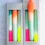 Neon Dip Dyed Dining Candles, thumbnail 8 of 12
