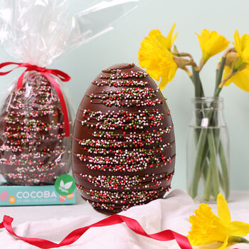 Vegan Milk Chocolate Sprinkle Egg, 2 of 4