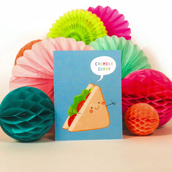 Mini Sandwich Greetings Card, 4 of 5