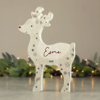 Personalised Rudolph Reindeer Ornament, 2 of 5