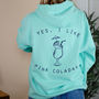 Yes I Like Pina Coladas Cocktail Hoodie, thumbnail 5 of 5