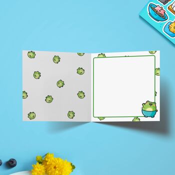 Frog Birthday Card, 2 of 5