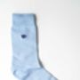 Light Blue Wedding Tie Set And Socks Groomsmen Gift, thumbnail 10 of 12