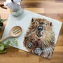 Inky Beaver Glass Worktop Saver, thumbnail 4 of 6