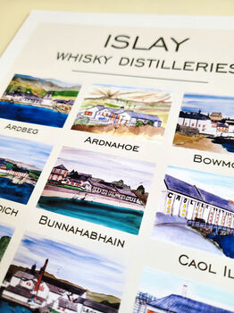 Islay Distilleries Print, 7 of 7