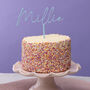 Personalised Decorative Name Cake Topper, thumbnail 9 of 10