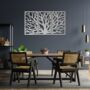 Metal Tree Of Life Branches Wall Art Home Room Decor, thumbnail 8 of 10