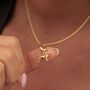 18ct Gold Sausage Dog Charm Necklace, thumbnail 1 of 6