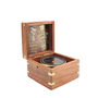 Personalised Heritage Gimbal Compass Gift With Wooden Box, thumbnail 4 of 12