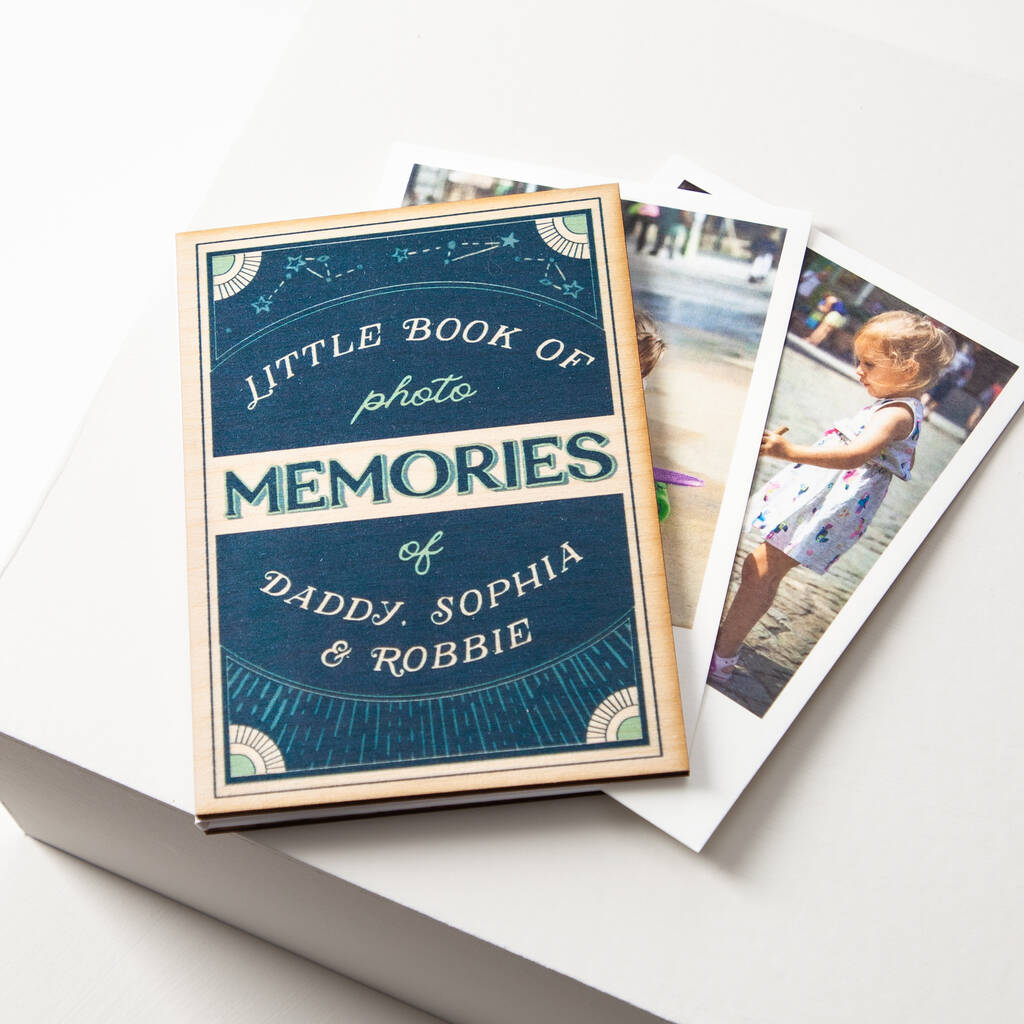 Memories With Dad Photo Booklet By No Ordinary Gift