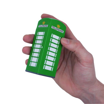 Green Telephone Box Stress Toy, 4 of 5