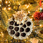 Three Dried Lotus Pendant Christmas Ornaments Gift Box, thumbnail 4 of 4