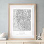 Our Favourite UK Location Personalised Map Print, thumbnail 8 of 9