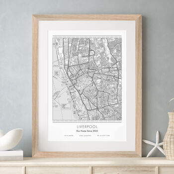 Our Favourite UK Location Personalised Map Print, 8 of 9