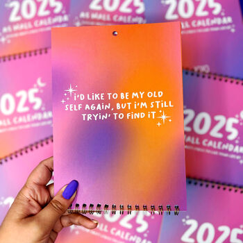 2025 Taylor Swift Lyrics Calendar *Misprint*, 2 of 7